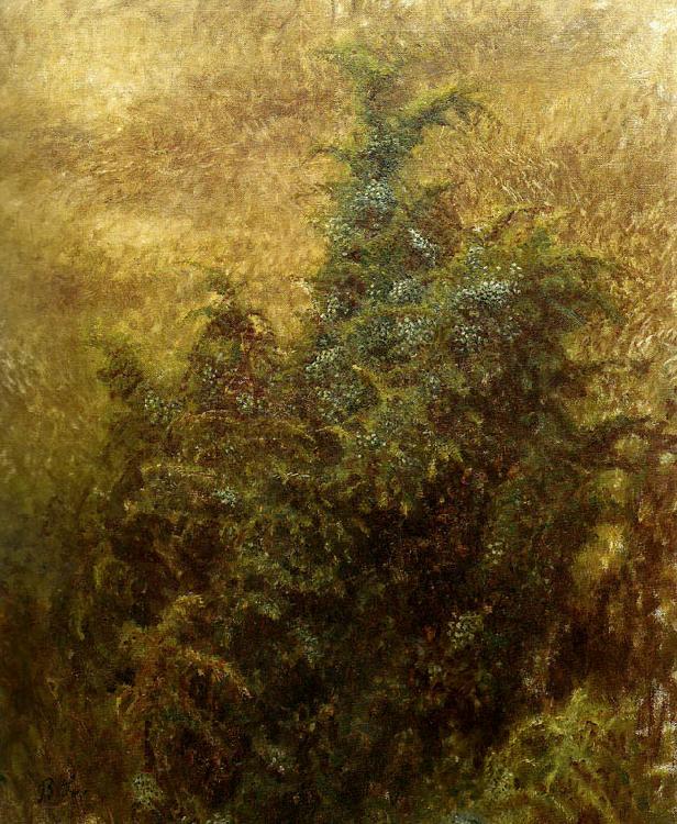 bruno liljefors enbuskar oil painting picture